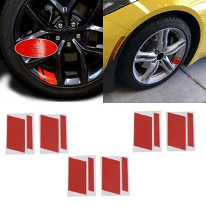 6PCS Reflective Car Wheel Rim Vinyl Decal Sticker Car Accessories For 16"-21" - Picture 1 of 6