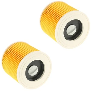 2 x Wet & Dry Vacuum Cleaner Filters For Karcher A2120 A2200 A2201 A2204 A2206 - Picture 1 of 5