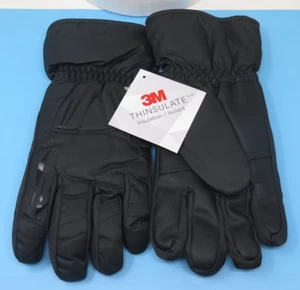 ANQIER 3M THINSULATE GLOVES-BLACK-XL - Picture 1 of 5