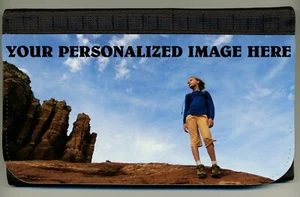 Cartera personalizada a color con logotipo de foto para damas porta monedas para tarjetas de crédito NUEVO - Imagen 1 de 3