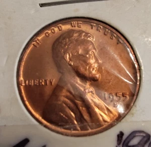 1955-S/BU Proof Like L On Rim - Picture 1 of 6