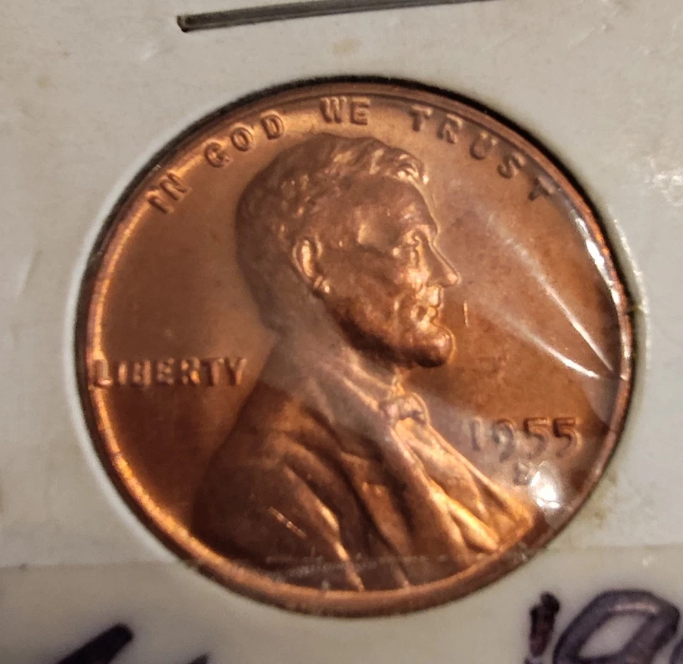 1955-S/BU Proof Like L On Rim - Image 1 of 4