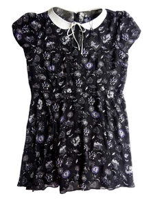 Hell Bunny UK Women's New Designer White Black Rockabilly Casual Dress - 4XL - Picture 1 of 10