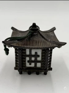 Japanische Pagode Windspiel aus Metall klein - Bild 1 von 4