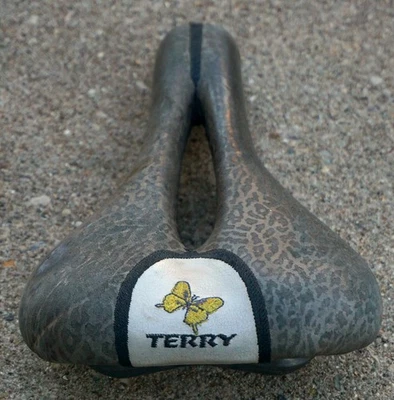 Asiento recortado riel de titanio Terry Butterfly vintage Selle Italia mujer dama Foto 1 de 4