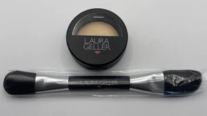 Laura Geller French Vanilla Baked Original Highlighter New No Box & Brush Set - Picture 1 of 5