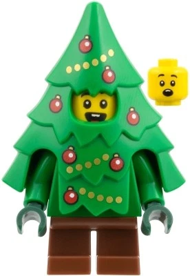 LEGO®｜Minifigure｜Town｜Child - Christmas Tree Costume｜cty1934｜New｜FREE SHIPPING - Image 1 of 1