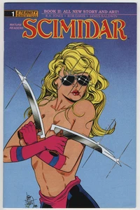 1989 Eternity #1 Scimidar Book II 2 Mini Series Combined Shipping! - Picture 1 of 2