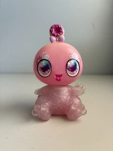 Goo Goo Galaxy Astro Nommy Pink Donut 5” Squish Doll Alien Pink Glitter - Picture 1 of 6