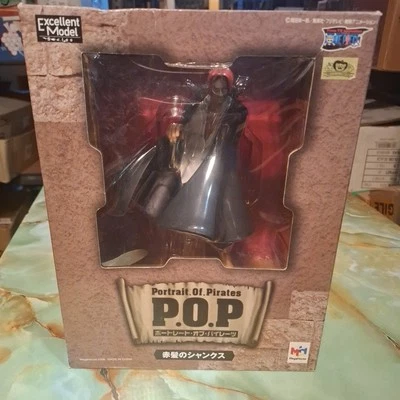 One Piece Excellent Model POP NEO Figure Red Haired Shanks Japan Mega House - Image 1 of 4