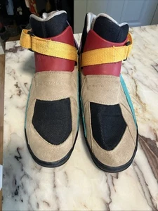 Scarpe Metroblade Rollerblade vintage anni 90 taglia 9 donna camoscio multicolore - Foto 1 di 9