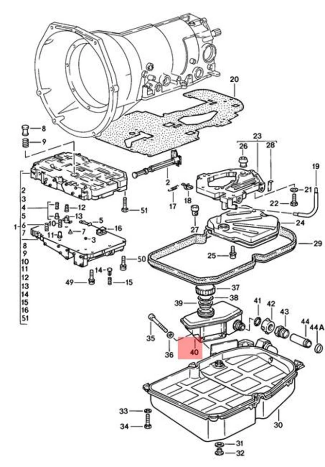Contenedor de llenado original PORSCHE 96030707500 Foto 1 de 1