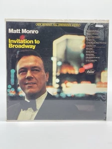 NEW SEALED MATT MONRO INVITATION TO BROADWAY 12" LP VINYL RECORD CAPITOL 1967 - Picture 1 of 2