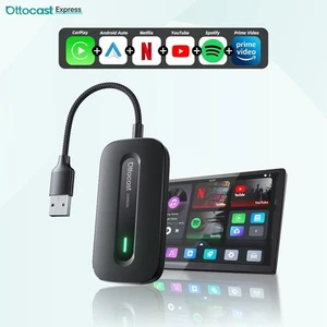 OTTOCAST Play2Video EXPRESS AI Box Netflix 5 APP Wireless CarPlay Android Auto - Bild 1 von 9