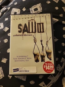 Saw III (DVD, 2007, Unrated Widescreen) Saw 3 - Picture 1 of 3