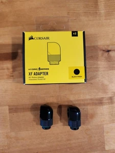 Corsair Hydro X Series 90° Rotary Adapter 12mm, Pair - Afbeelding 1 van 2