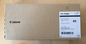 Genuine CANON PFI-706 Ink - BLACK / IPF8300 8300S 8400 8400S (INC VAT) BOXED - Picture 1 of 1