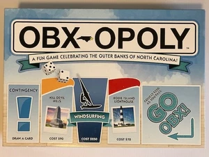 OBX-OPOLY Game Monopoly OBX Board Game - EXCELLENT Condition OBX-opoly Game - Picture 1 of 7