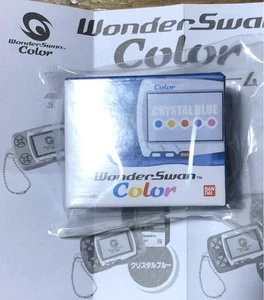 Bandai WonderSwan Color Cristal Azul Gashapon Llavero, Compacto, 2.2" - Imagen 1 de 2
