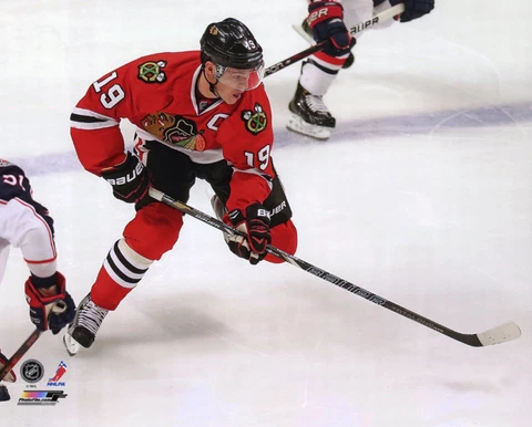 Chicago Blackhawks JONATHAN TOEWS Glossy 8x10 Photo NHL Hockey Print Poster Cover