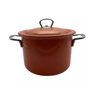 Riess Kochtopf 20cm Fleischtopf Mango 4L Emaille Topf mit Deckel Suppentopf - Bild 1 von 7