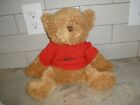 ANICO Brown Bear Plush with Red Sweater 12&quot; MINT  (P17)
