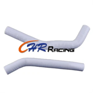 Silicone Radiator White Hose for 1996-2017 2007 2008 2009 2010 Yamaha YZ85 YZ 85 - Picture 1 of 5