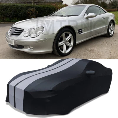 For Mercedes Benz SL500 SL550 Satin Stretch Indoor Car Cover Scratch Dustproof - Image 1 of 4