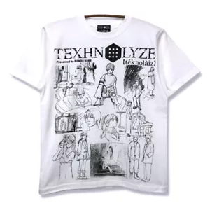 TEXHNOLYZE 20th Anniversary T-shirt White XL Size Unisex Hiroshi Hamasaki Japan - Picture 1 of 6