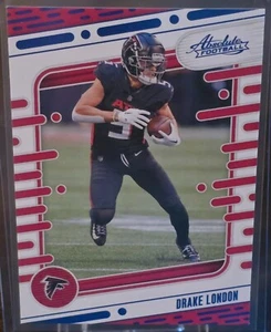 2024 Panini Absolute - Blue #6 Drake London - Picture 1 of 2
