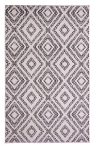 Geometric Diamond - 2'x4', Peach, Moroccan Transitional Area Rug - 516 - Picture 1 of 9