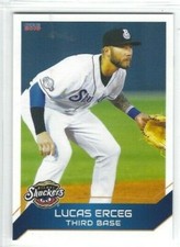 2018 Biloxi Shuckers (Double A-Milwaukee Brewers) Lucas Erceg