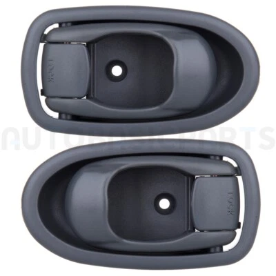 For 2001-2004 Kia Spectra 2 Pcs Front Rear Left Right side Interior Door Handle - Изображение 1 из 4