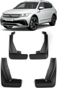 Genuine Full Set Splash Guards Mud Flaps FOR VW 2018-2024 Tiguan Allspace R-Line - Picture 1 of 8