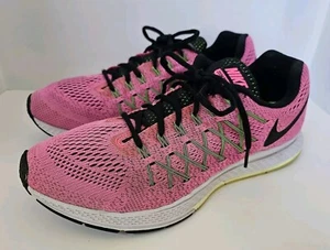 Scarpe da corsa sportive Nike Zoom Pegasus 32 rosa da donna sneakers ottime condizioni taglia 12 - Foto 1 di 10