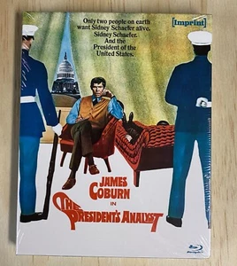 The President's Analyst (Blu-ray, 1967) Imprint Films, New/Sealed With slip-box - Picture 1 of 6