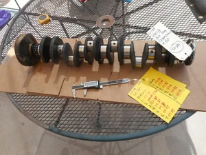 1969 Mercedes Benz 280S W108 W114 M114  M130 Crankshaft   - Picture 1 of 12