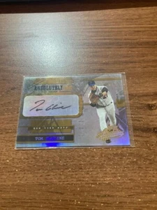 2003 Absolute Memorabilia TOM GLAVINE Absolutely Ink Autograph Gold (3/5) - Picture 1 of 1