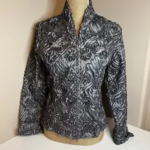 Samuel Dong Small Fitted Blazer Jacket New Years Eve Christmas Formal - Picture 1 of 12