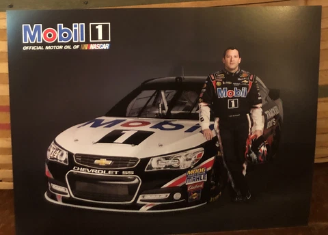 2013 Tony Stewart NASCAR #14 MOBIL ONE  RACING  Mobil  Postcard Cover