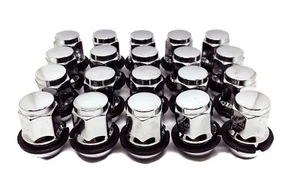 20 Radius OE Style Washer Chrome Lug Nuts Honda Accord Civic S2000 CRZ DX LX EX  - Picture 1 of 3
