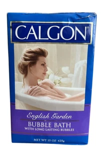 Vintage Calgon English Garden Bubble Bath Sealed Package 15 oz - Picture 1 of 3
