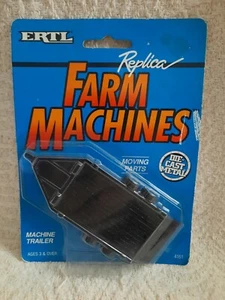 Vintage 1992 ERTL Replica Farm Machine Trailer, Die Cast, Metal, New in Pkg. - Picture 1 of 3