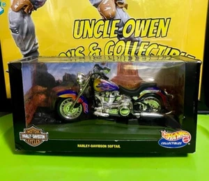Harley Davidson Softail 1999 Motorcycle. Hot Wheels Sealed. Scale 1:10. - Picture 1 of 1
