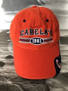 Neu Orange Cabela’s Clemson Hut verstellbarer Strapback Hut - Bild 1 von 7
