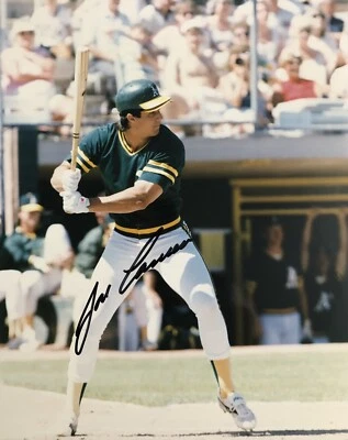 Jose Canseco A’s Authentic Autographed 8x10 Beautiful Item - Image 1 of 2
