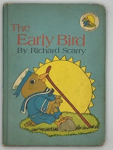 The Early Bird by Richard Scarry - 1968 Random House Early Bird Book Hardcover - Picture 1 of 4