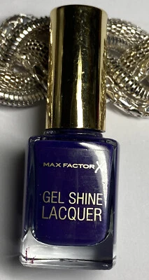 Max Factor x Gel Shine Lacquer  35 Lacquered Violet   11ml - Bild 1 von 2