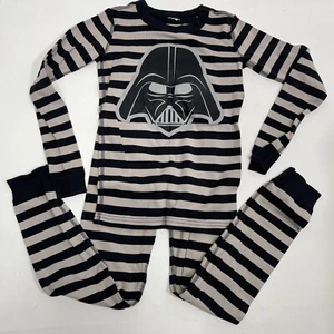 hanna andersson star wars darth vader long johns size 10 - Picture 1 of 7