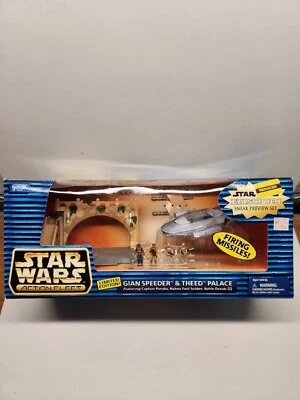 Micro Máquinas Flota de Acción Star Wars Episodio 1 GIAN SPEEDER THEED PALACE 1999 Foto 1 de 4